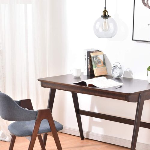 Lustre Suspension Industrielle Vintage E27 Luminaire Abat-jour En Verre Pour Cuisine Chambre Salon