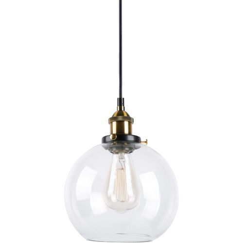 Lustre Suspension Industrielle Vintage E27 Luminaire Abat-jour En Verre Pour Cuisine Chambre Salon