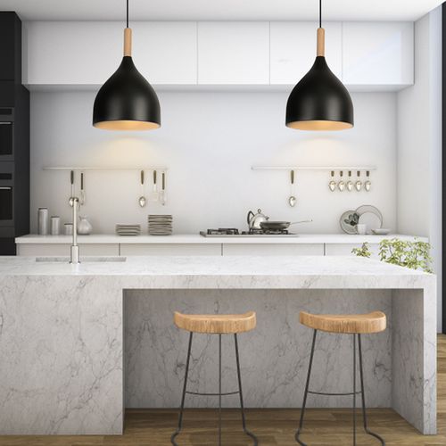 Plafonnier Moderne Suspension Luminaire Rétro Métal Noir Suspension Lustre D'intérieur E27