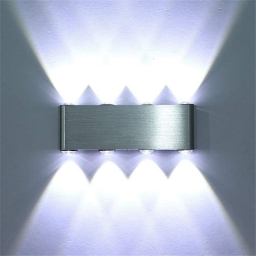 Applique Murale LED Moderne 8w Applique Murale D'intérieur En Aluminium, Blanc Froid