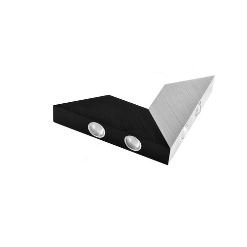 Applique Murale Moderne à LED En Aluminium Applique Murale Triangulaire Créative Blanc Chaud