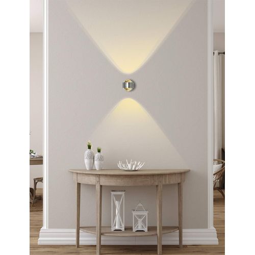 Applique Murale Moderne Lampe Murale D'intérieur Applique Murale En Aluminium 3000k Blanc Chaud