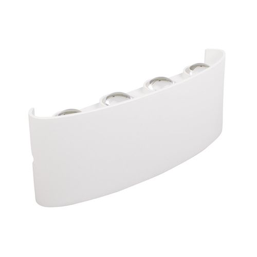 Applique Murale Moderne 8w Blanc Lampe Murale LED D'intérieur En Aluminium, Blanc Froid