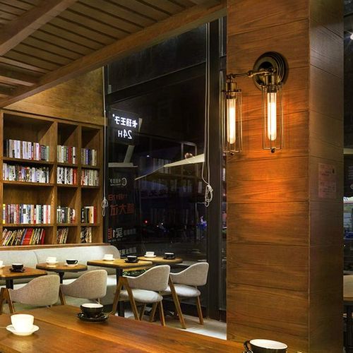 Applique Rétro En Métal Lampe Murale Vintage Applique Murale Rustique Réglable