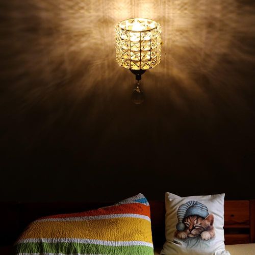 Applique Murale D'intérieur Moderne Lampe Murale En Cristal Applique Murale Créative Argent