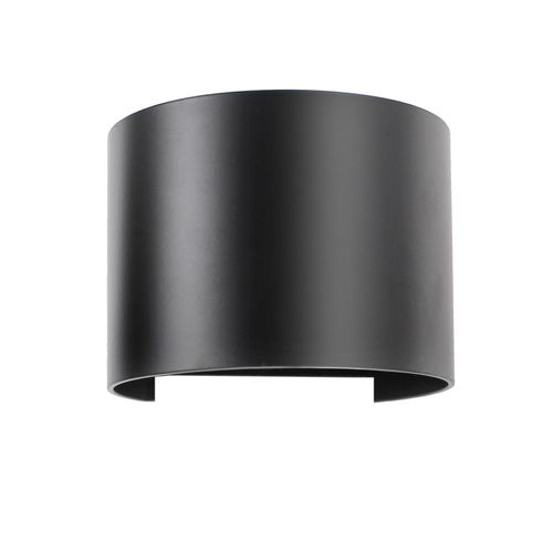 Applique Murale LED 12w Noir D'intérieur Applique Murale Aluminium Moderne Blanc Chaud