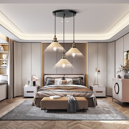 Plafonnier Rétro 3 Lumières Suspension Luminaire Industrielles 22cm Lustre Créatif Pjaune