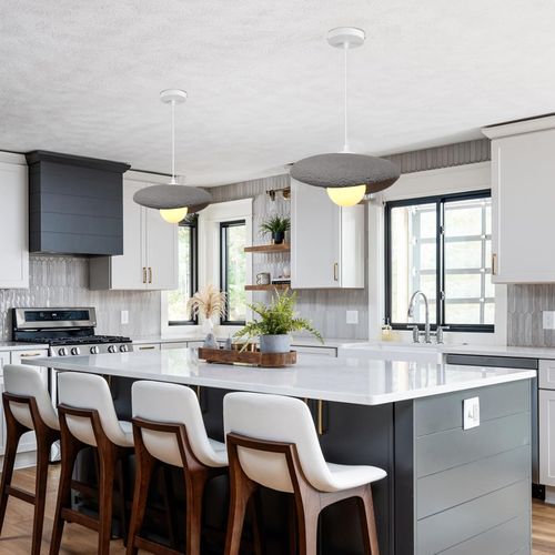 30cm Suspension Lustre Moderne Lustre Créatif D'intérieur Plafonnier Rétro E27 Gris