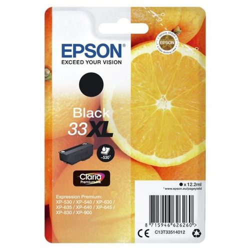 Cartouche D'encre T3351 XL Noir - Oranges (c13t33514012)
