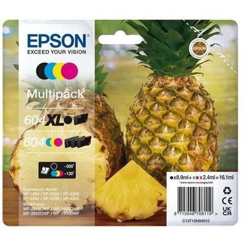 Cartouche Imprimante - 604xl 603xl Starfish C13t10h94010 - Cyan, Magenta, Jaune, Noir - Pack De 4