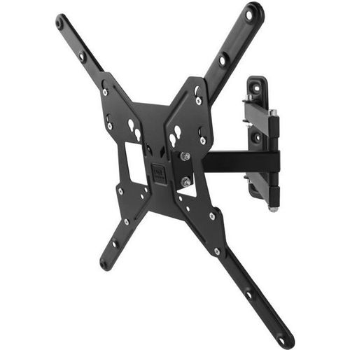 Wm2451 Support Mural TV Inclinable 15° Et Orientable 180° - Compatible Écrans 13 à 65'' - Max 30kg