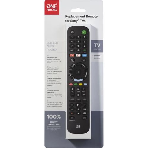 Urc4912 - Télécommande De Remplacement Pour TV Sony