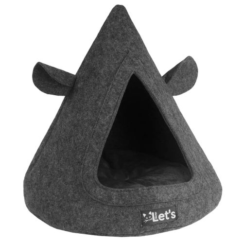 Grotte Pour Animaux De Compagnie Teepee Anthracite