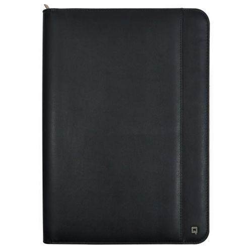 Dossier De Conférence A4 Avec Bloc-notes Et Calculatrice Noir