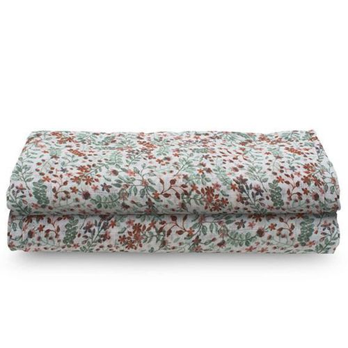 Multi-chiffon Hydrophile 2 PCs Bloom 115x115 Cm Multicolore