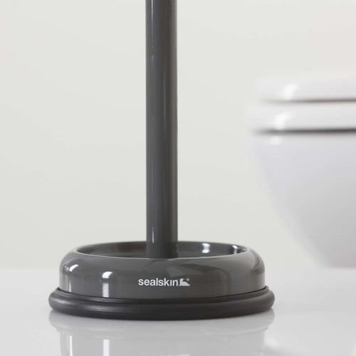 Porte Rouleau Papier Toilette Gris Acero 361731814