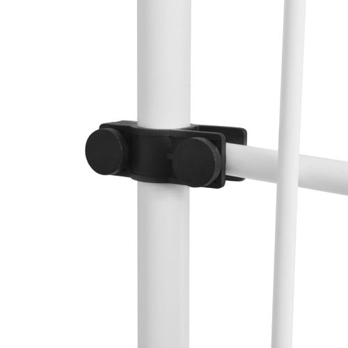 Auvent Rétractable Manuel 200 Cm Rayures Oranges Et Blanches