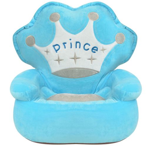 Chaise En Peluche Pour Enfants Prince Bleu