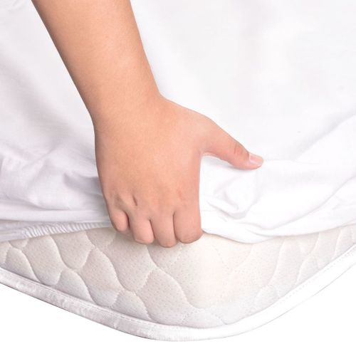 Draps De Lit 2 Pièces 160 X 200 Cm Coton Blanc