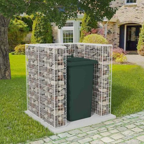 Panier De Gabion Simple Acier 110 X 100 X 120 Cm