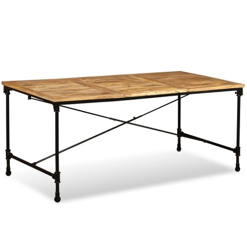 Table De Salle À Manger Bois De Manguier Massif 180 Cm