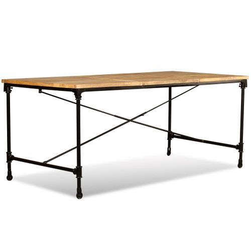 Table De Salle À Manger Bois De Manguier Massif 180 Cm