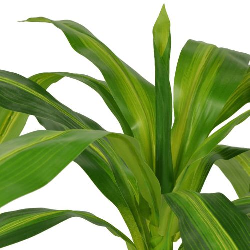 Plante Artificielle Avec Pot Dracaena 100 Cm Vert