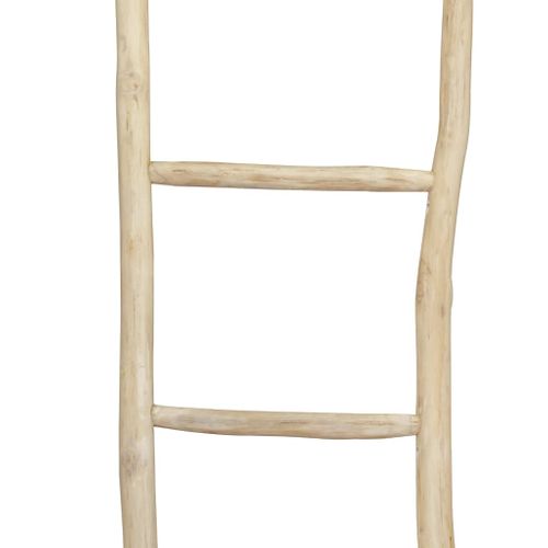 Porte-serviette Avec 5 Barreaux Teck 45 X 150 Cm Naturel