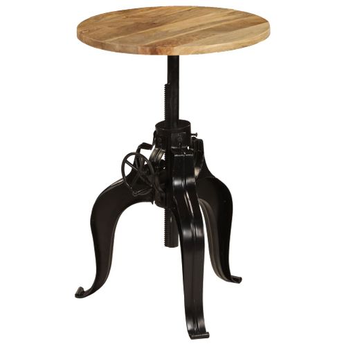 Table De Bar Bois De Manguier Massif 60 X (76-110) Cm