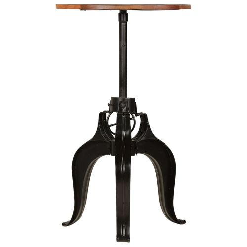 Table De Bar Bois De Récupération Massif 60 X (76-110) Cm