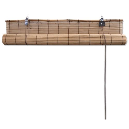 Store Roulant En Bambou 150x160 Cm Marron