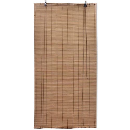 Store Roulant En Bambou 80x220 Cm Marron