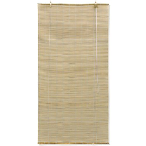 Store Roulant En Bambou 100 X 220 Cm Naturel