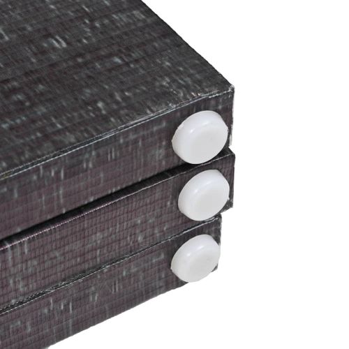 Cloison De Séparation Pliable 120 X 170 Cm Plumes Noir Et Blanc