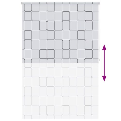 Store Roulant De Douche 140x240 Cm Carré