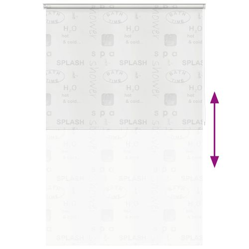 Store Roulant De Douche 160x240 Cm Éclaboussures