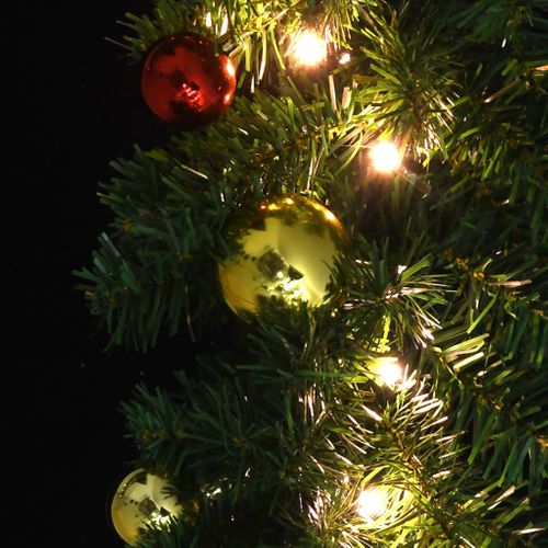 Guirlande De Noël Décorée Avec Boules Et Lumières LED 5 M