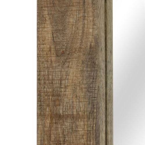 Miroir Bois Massif De Manguier 50 X 110 Cm