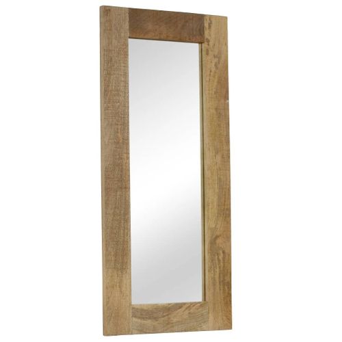 Miroir Bois Massif De Manguier 50 X 110 Cm