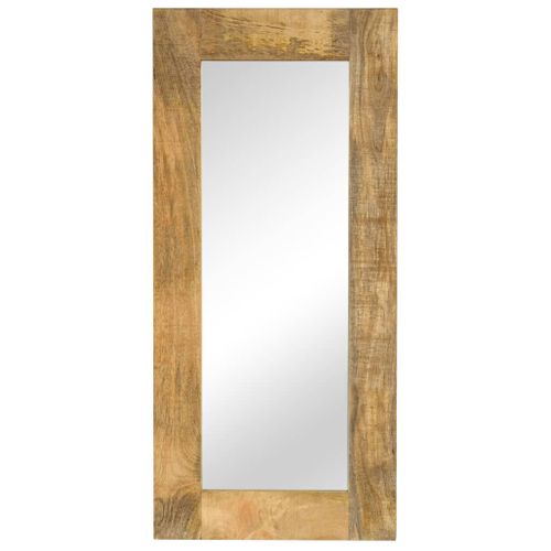 Miroir Bois Massif De Manguier 50 X 110 Cm
