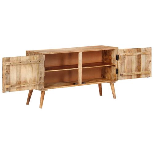 Buffet Bois De Manguier Massif 110x30x60 Cm
