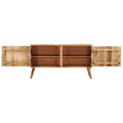 Buffet Bois De Manguier Massif 110x30x60 Cm