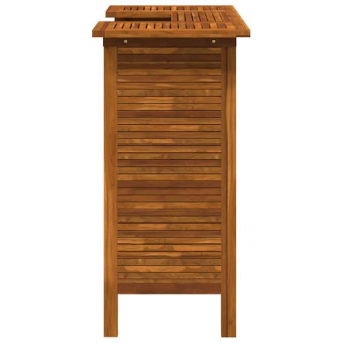 Table De Bar 110 X 50 X 105 Cm Bois D'acacia Massif