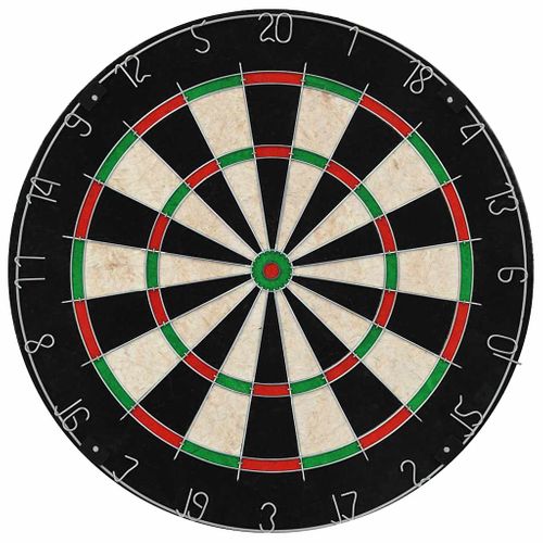 Jeu De Cibles Professionnel Sisal Avec Armoire Et 6 Fléchettes