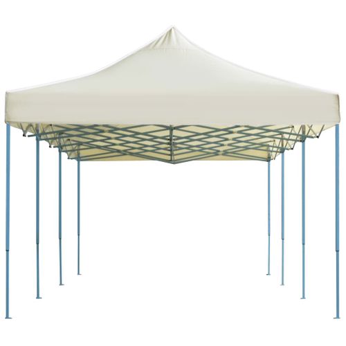 Tente De Réception Pliable 3x9 M Blanc Cassé