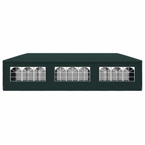 Tente De Fête 3x9 M Vert Toit Pe Panneaux Acier Résistante Uv