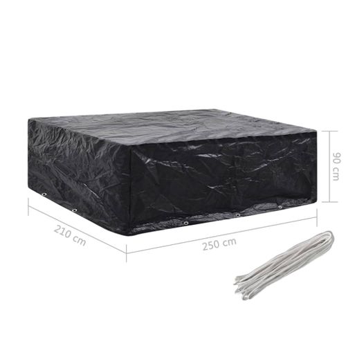 Housse De Salon De Jardin 8 Oeillets 250x210x90 Cm