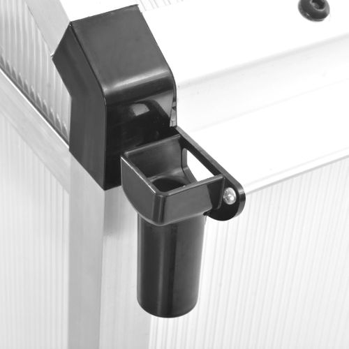 Serre Aluminium 302x190x195 Cm 11,19 M³