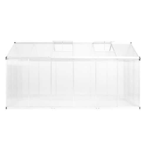 Serre Aluminium 362x190x195 Cm 13,41 M³