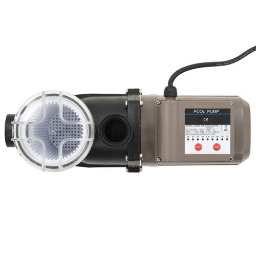 Pompe De Piscine Avec Minuterie Noir 0,25 Ch 8000 L / H